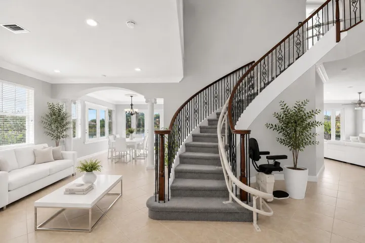 Foyer and Grand Staircase *AI Enhanced