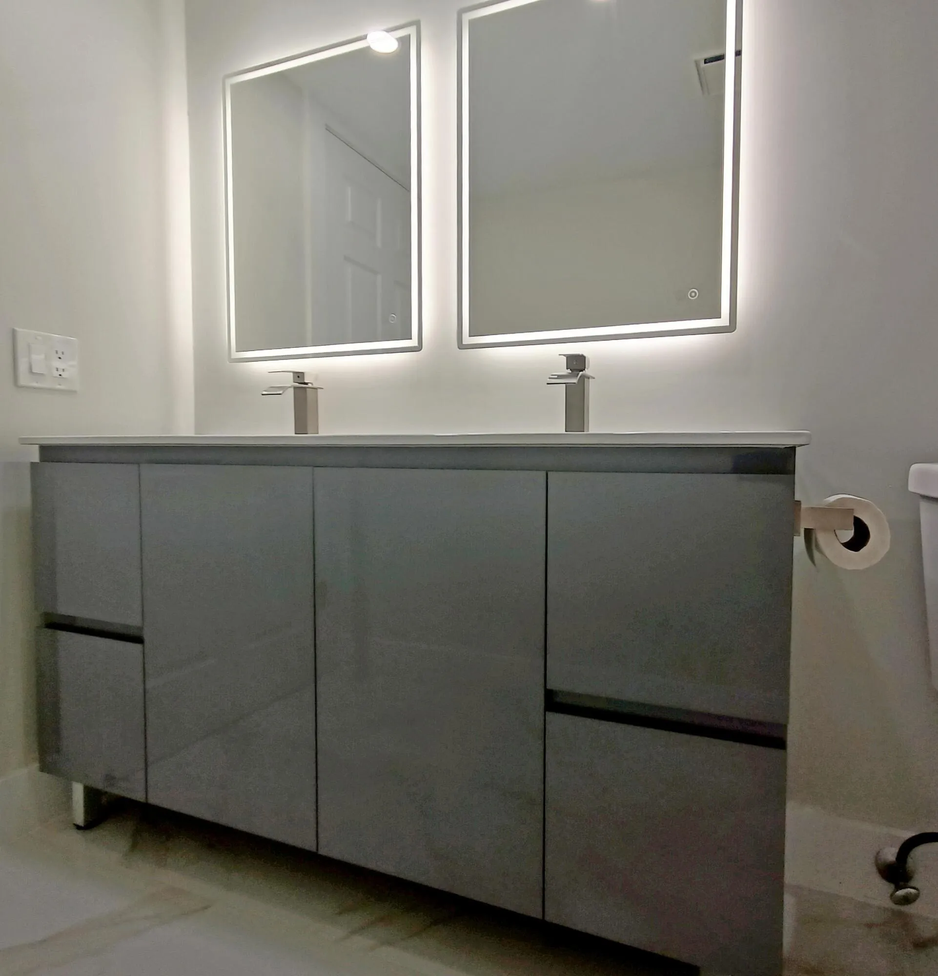 Spacious Master Vanity