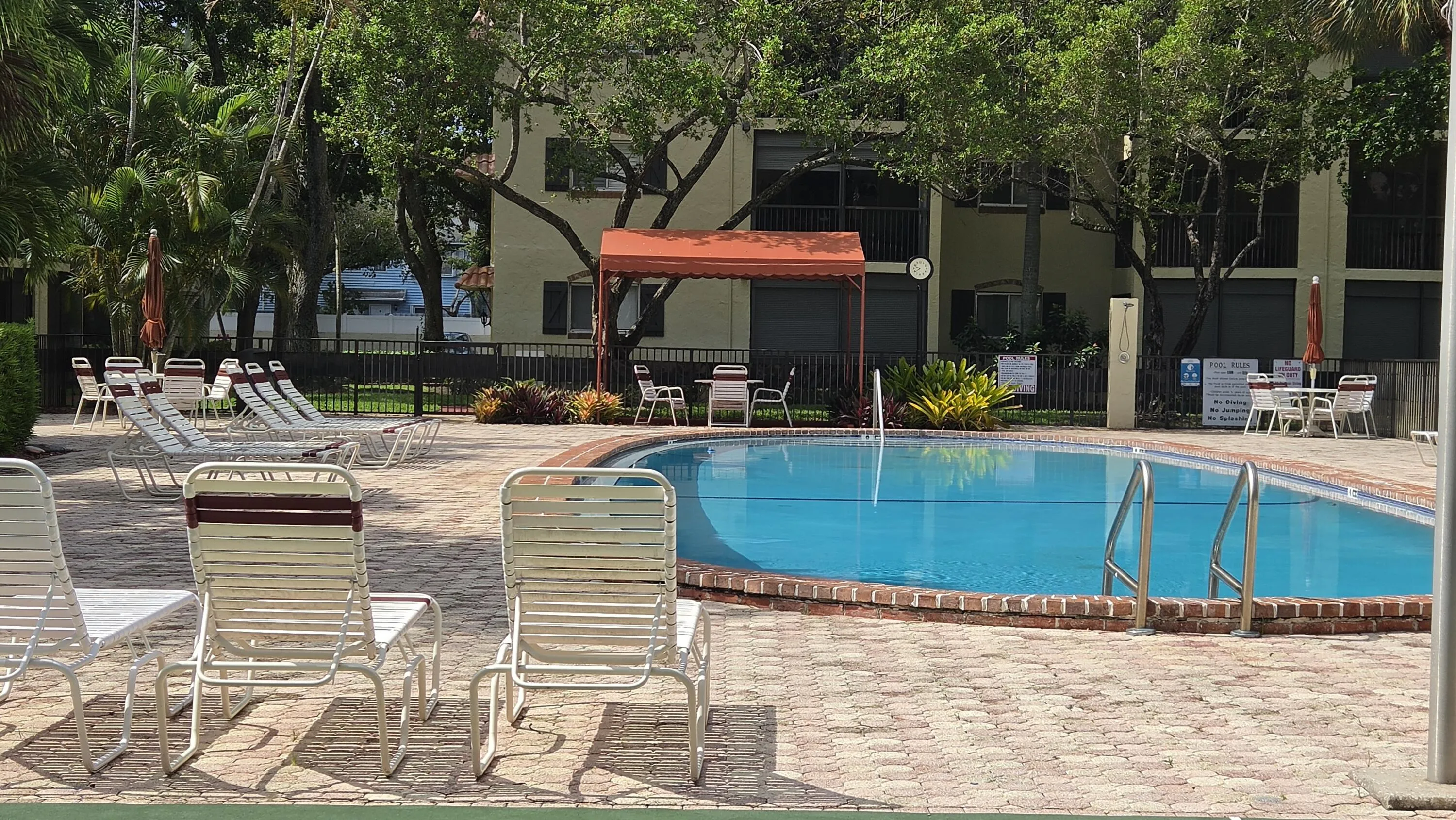 Pool area