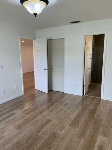 Master Bedroom with walkin closet