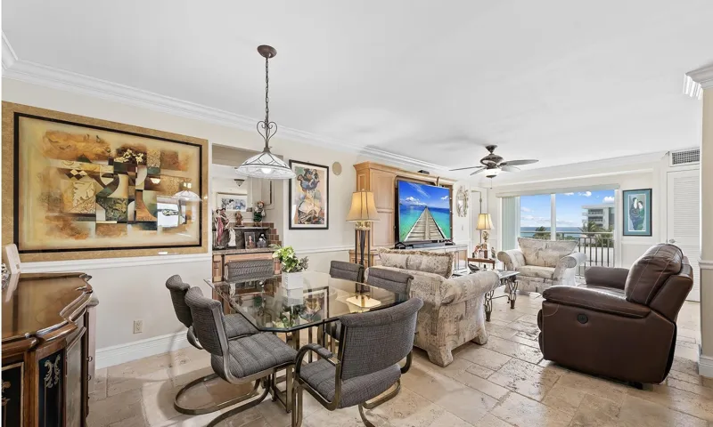 Living and dining room