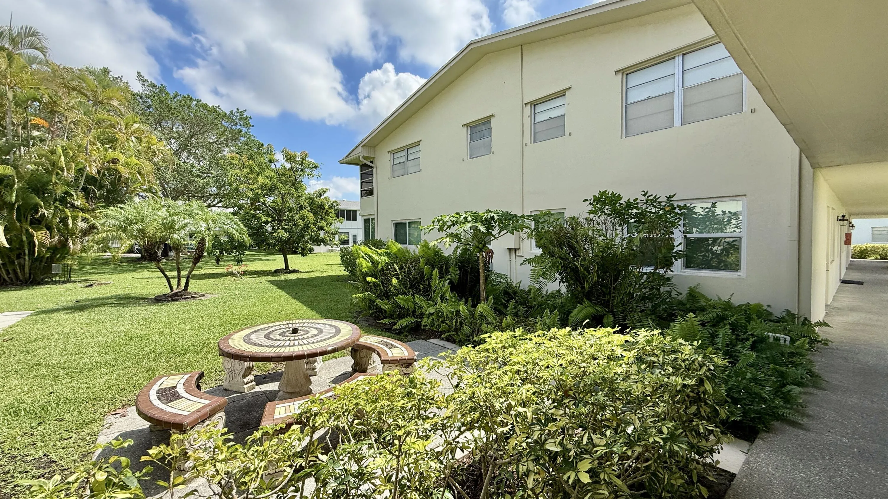 Side View + Picnic Area