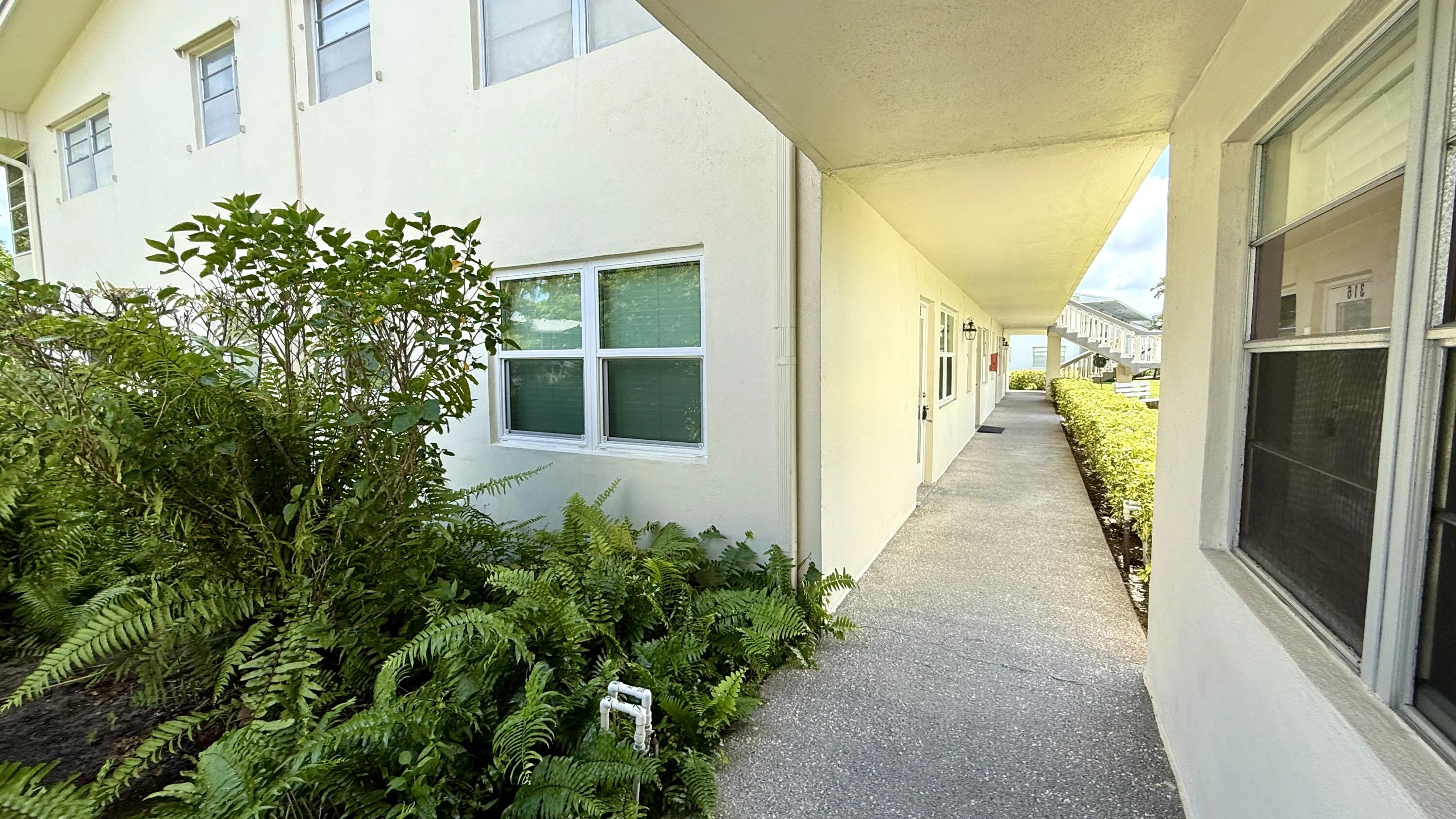 Side View of Hurricane Windows