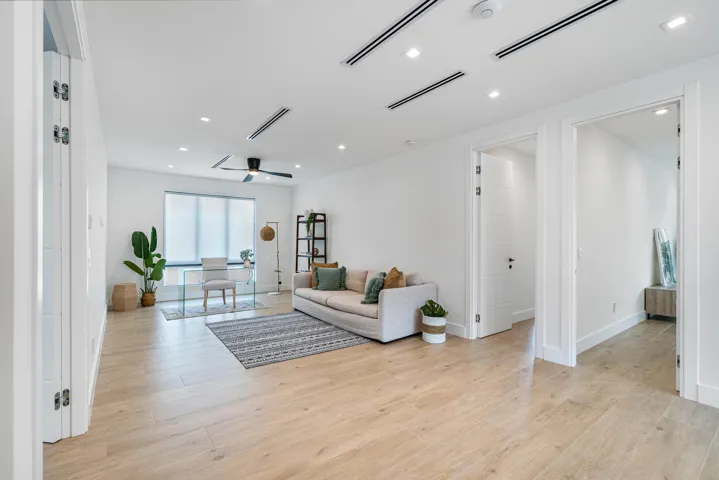 Elegant loft space offering seamless access to all second-floor bedrooms.
