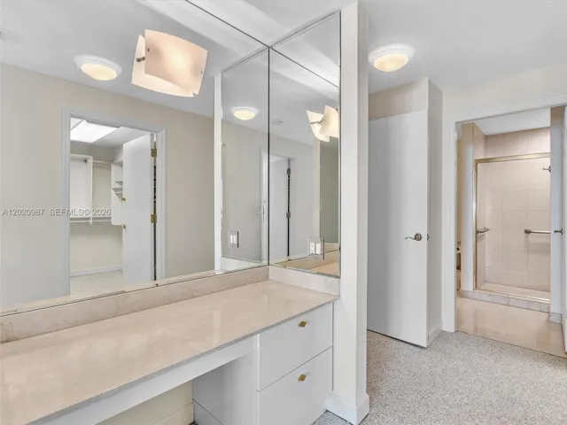 Make up Area in Primary Bedroom