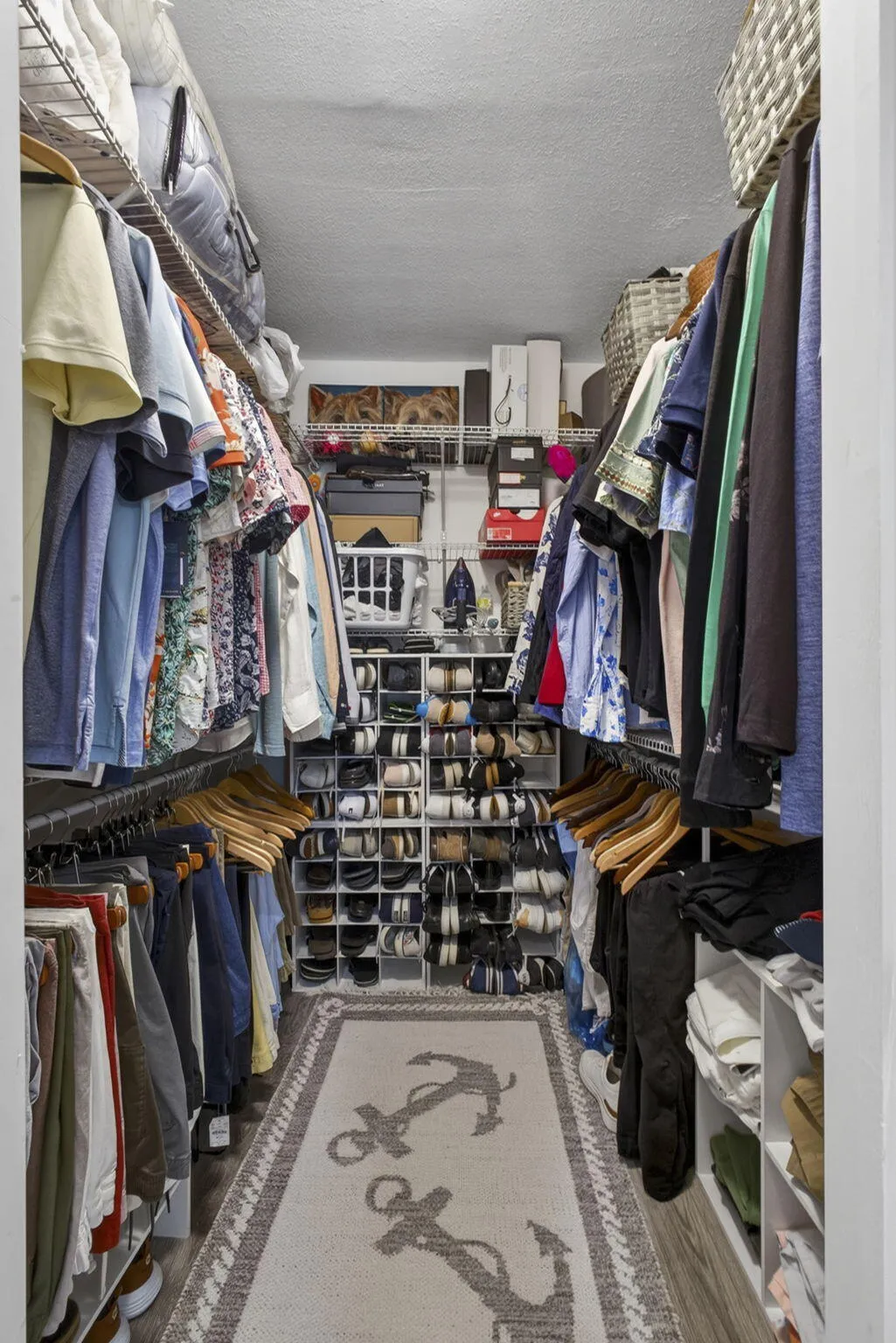 master walk in closet