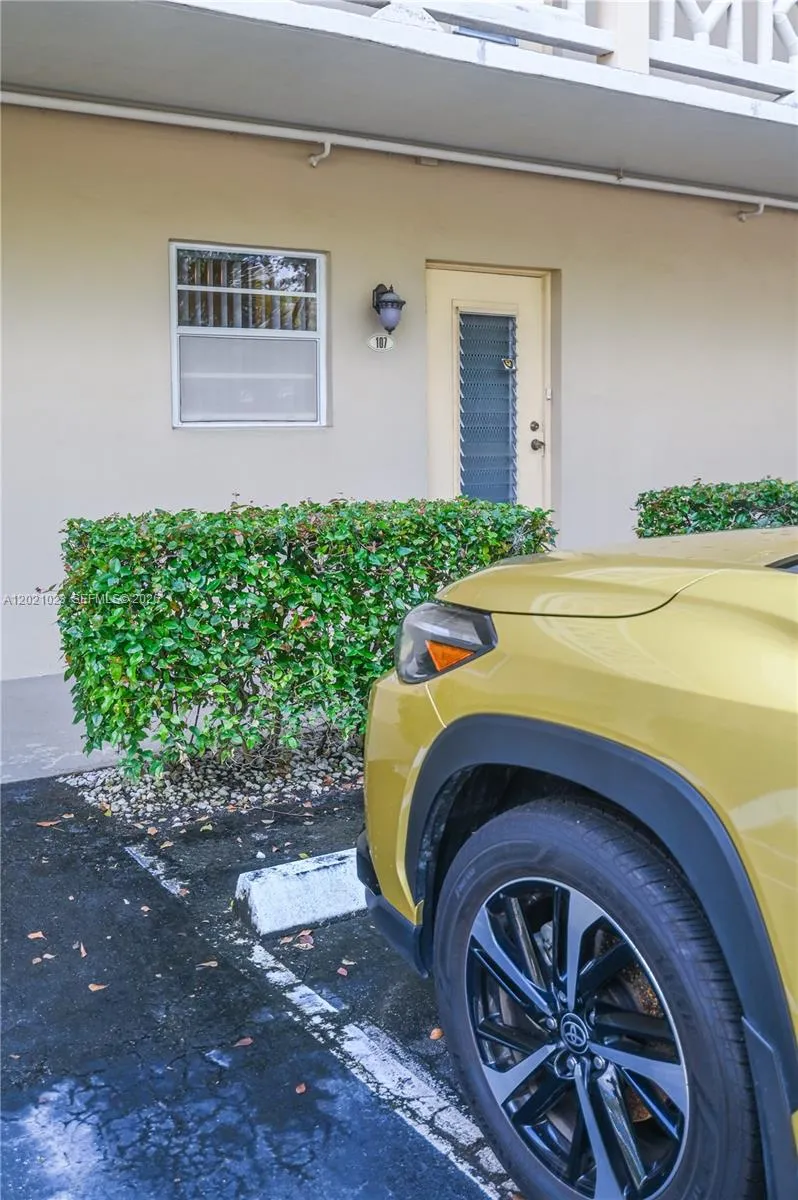 Parking space right outside your door