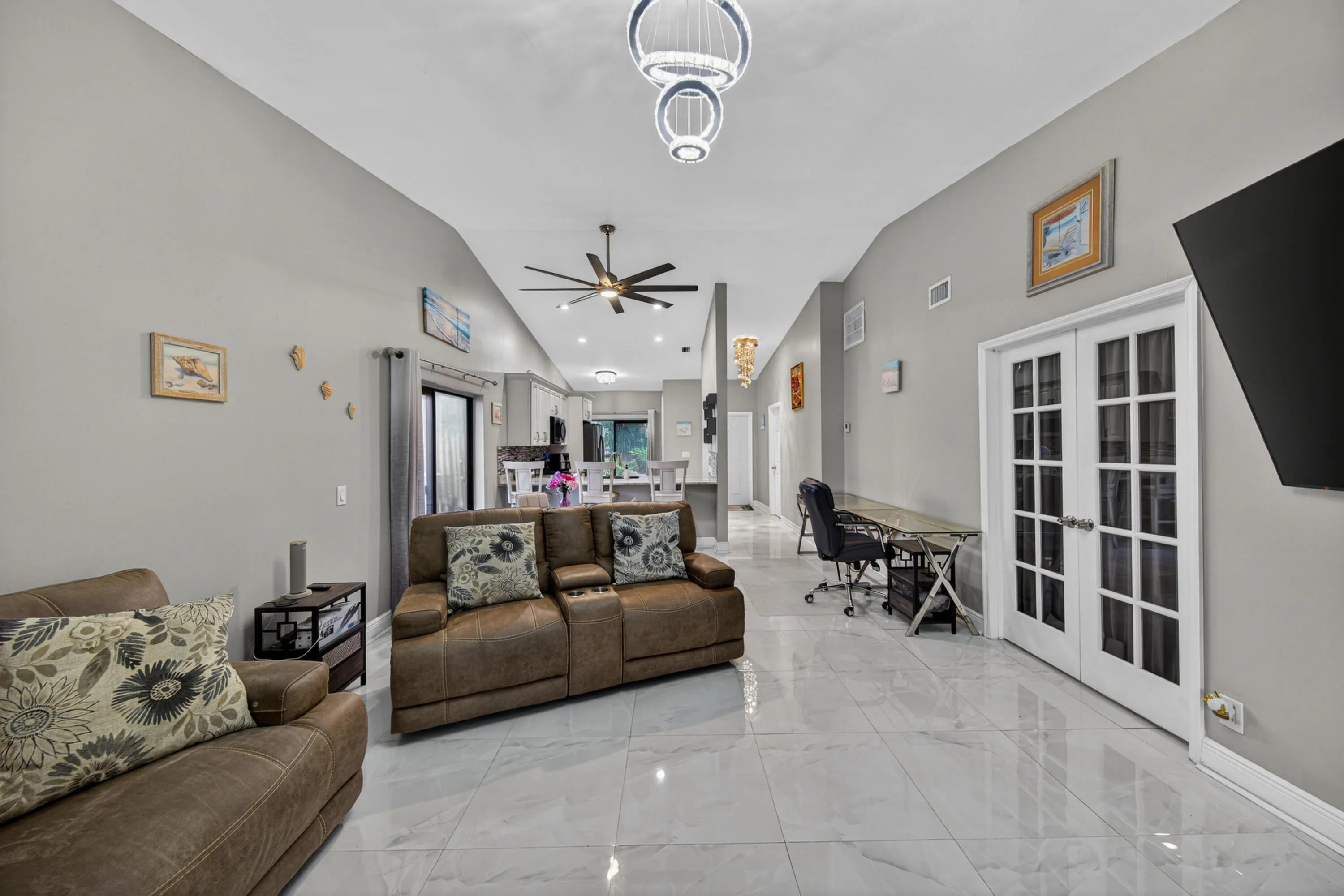 Open floor plan
