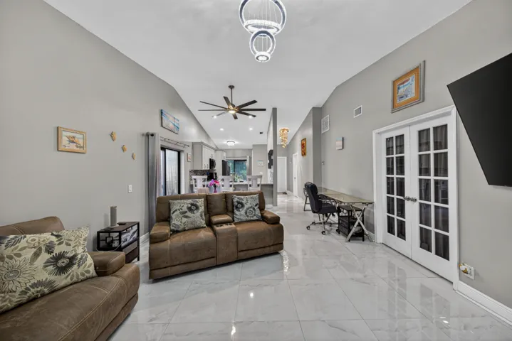 Open floor plan
