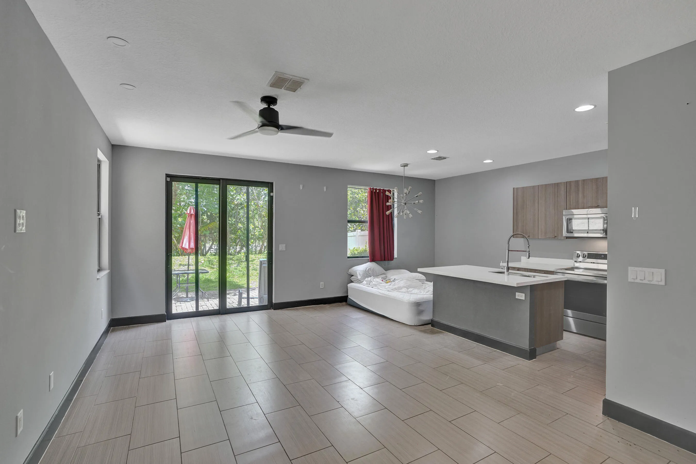 Family Room / Kitchen with Views