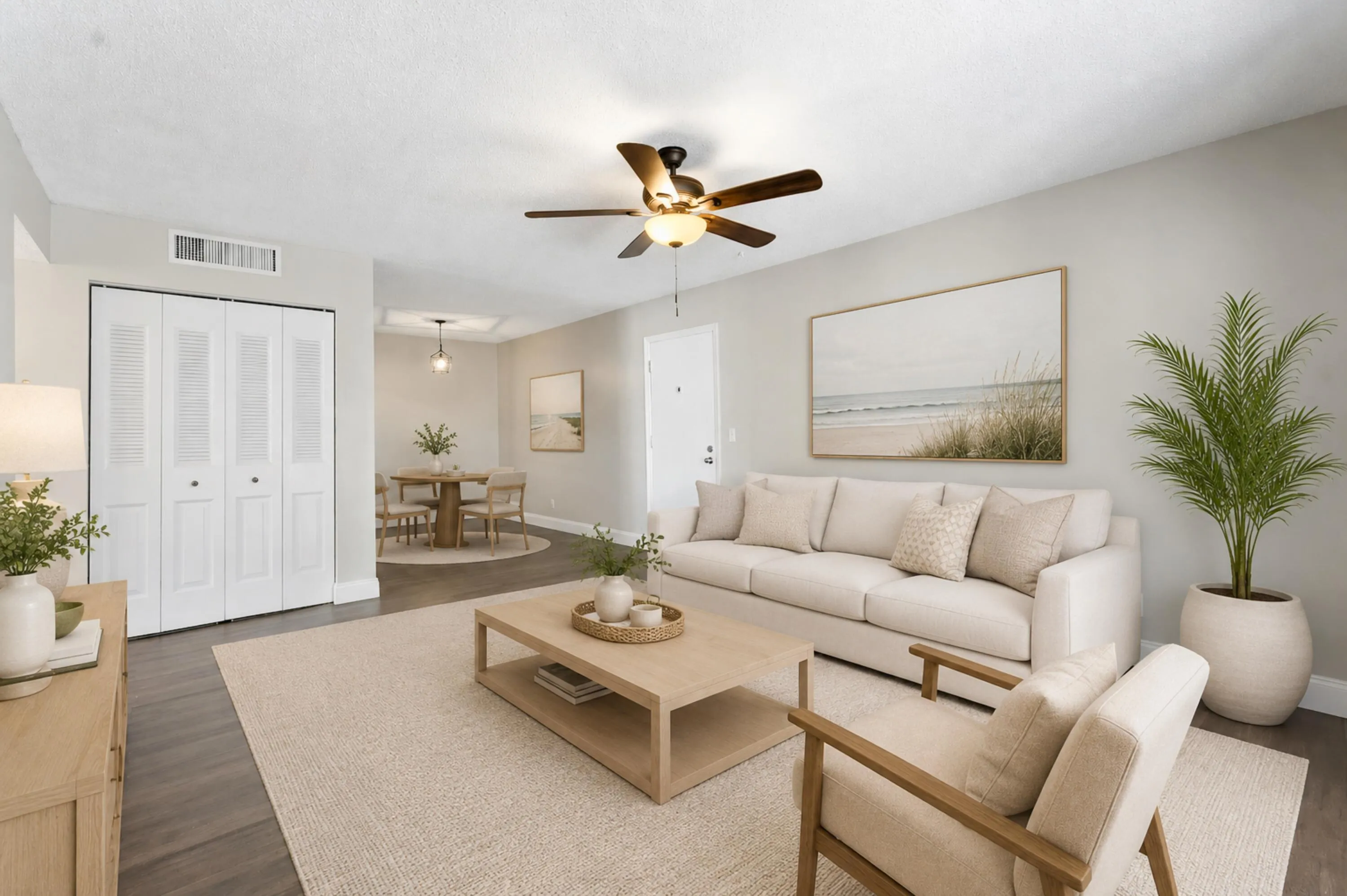 Staged Living Area