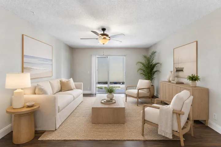 Staged Living Area