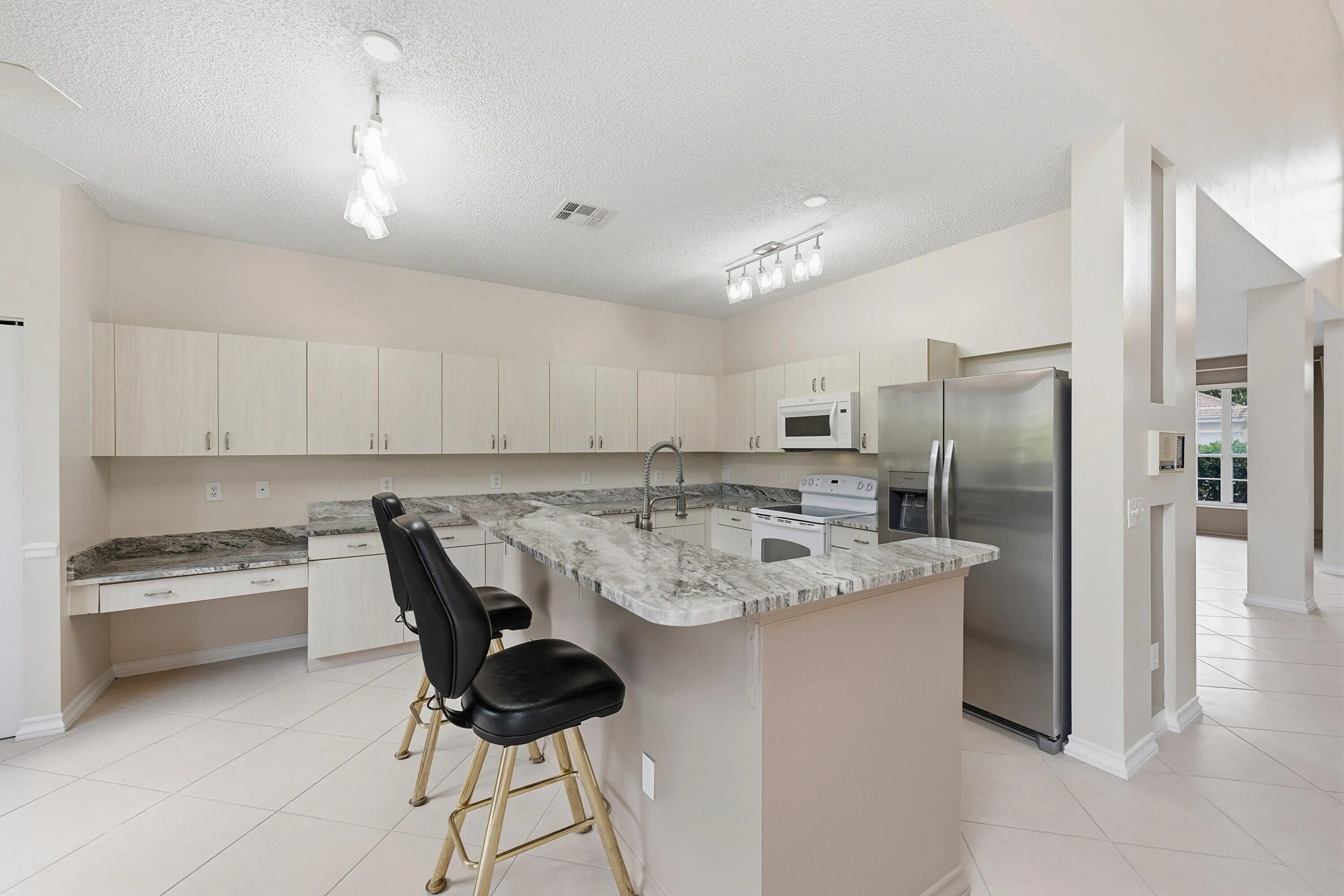Granite counters.
