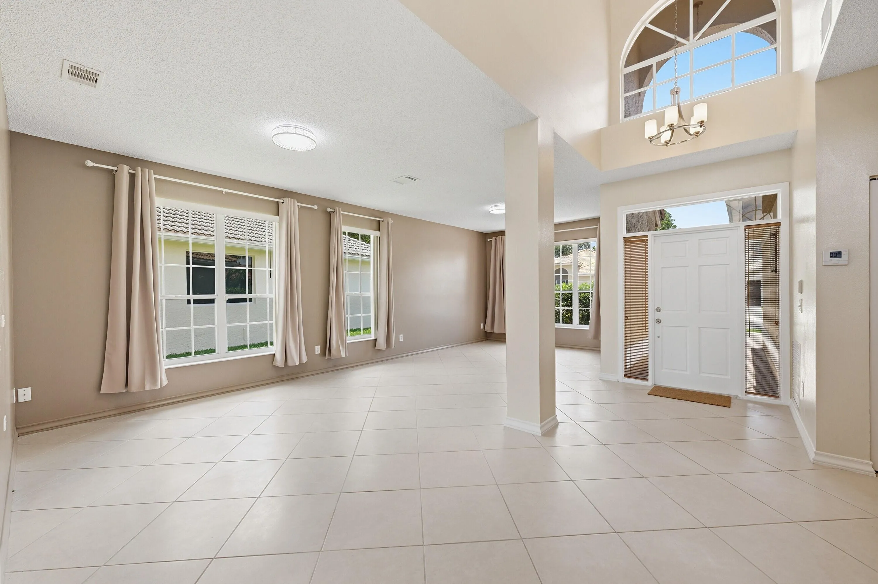 Lots of natural light