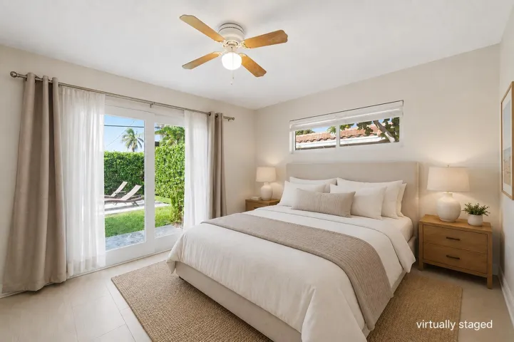 Primary Bedroom Virtually Staged