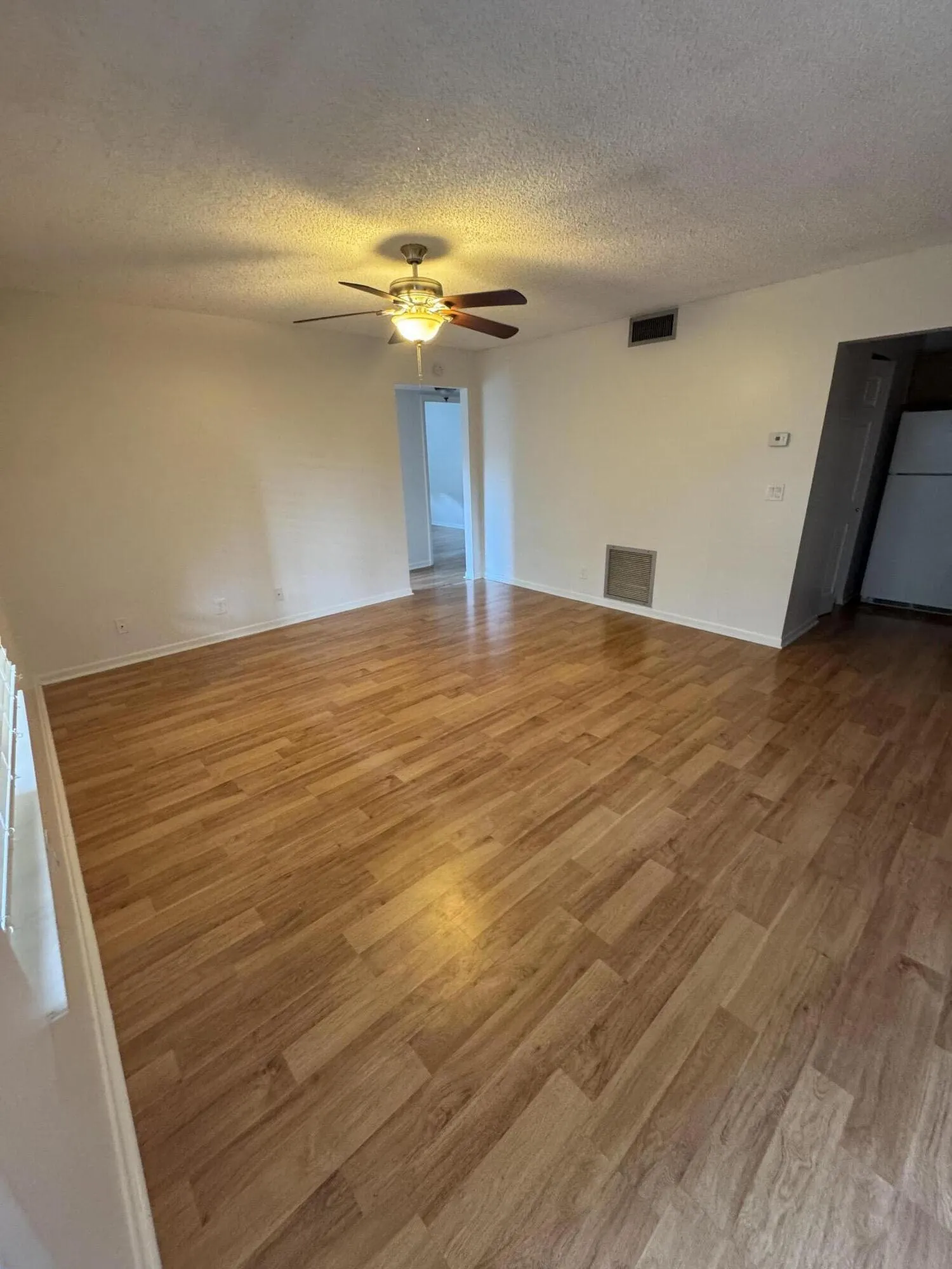 Freshly painted interior