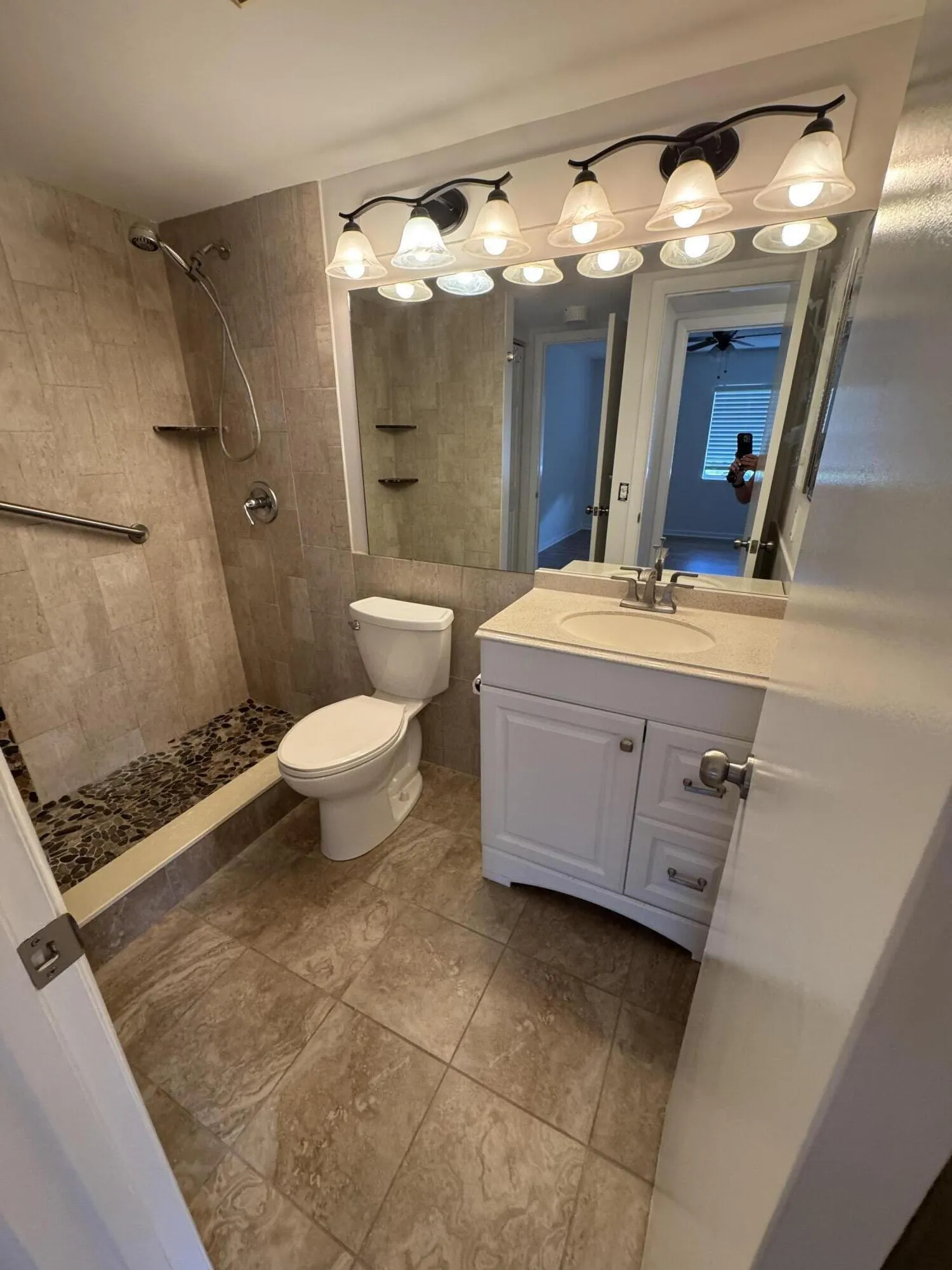 Remodeled bathroom