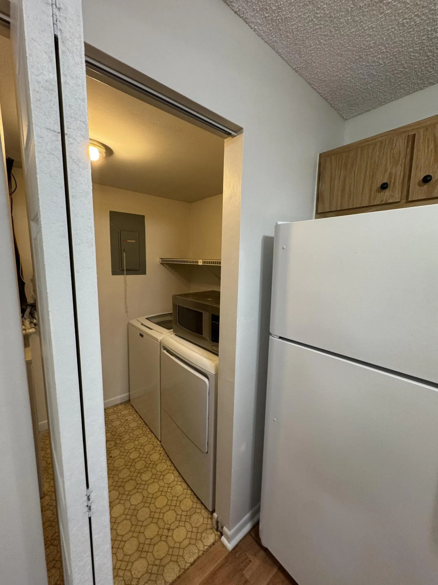 inside laundry room