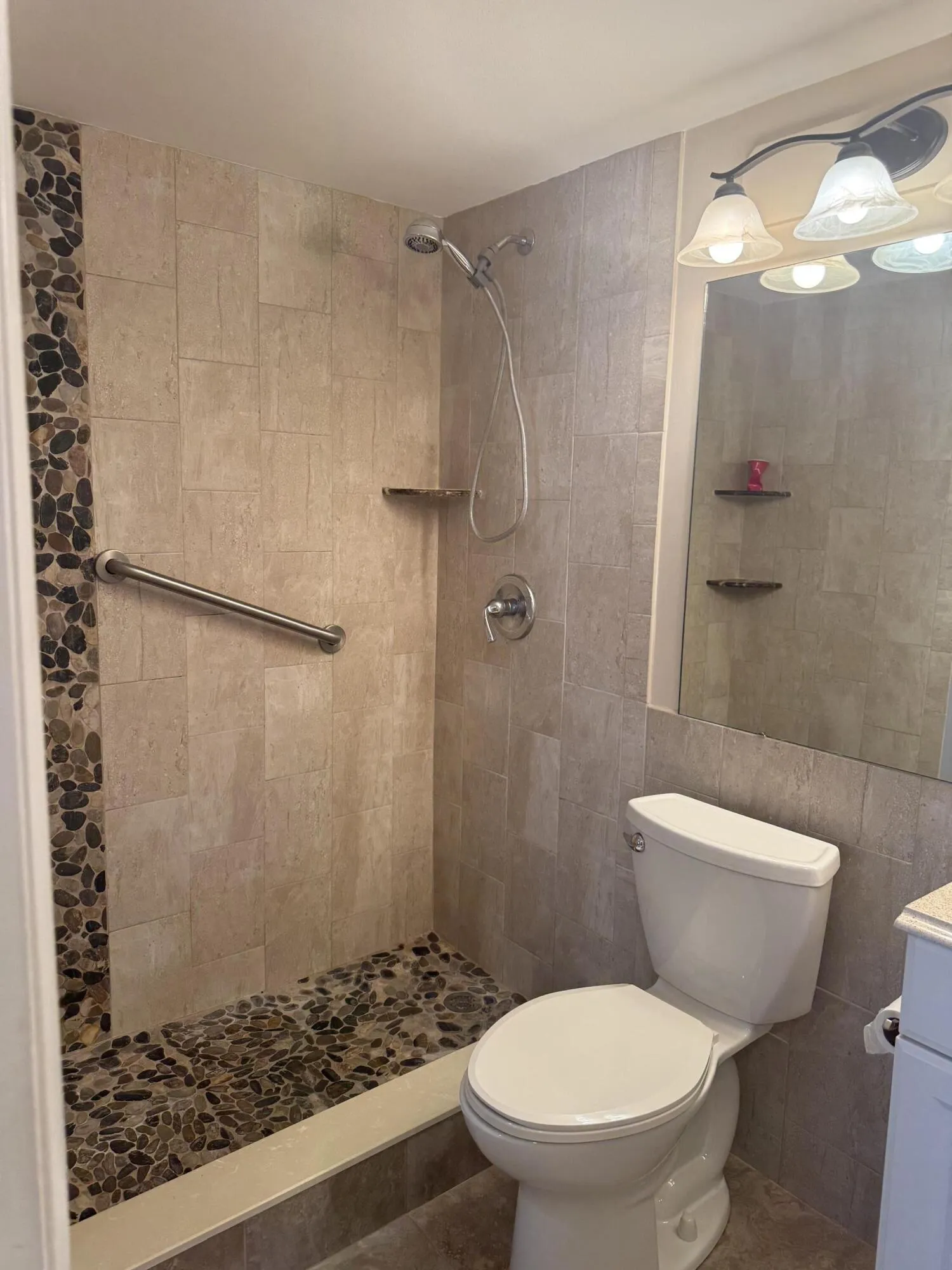Remodeled bathroom