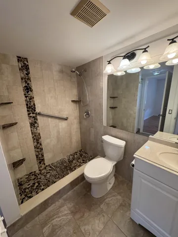 Updated remodeled bathroom