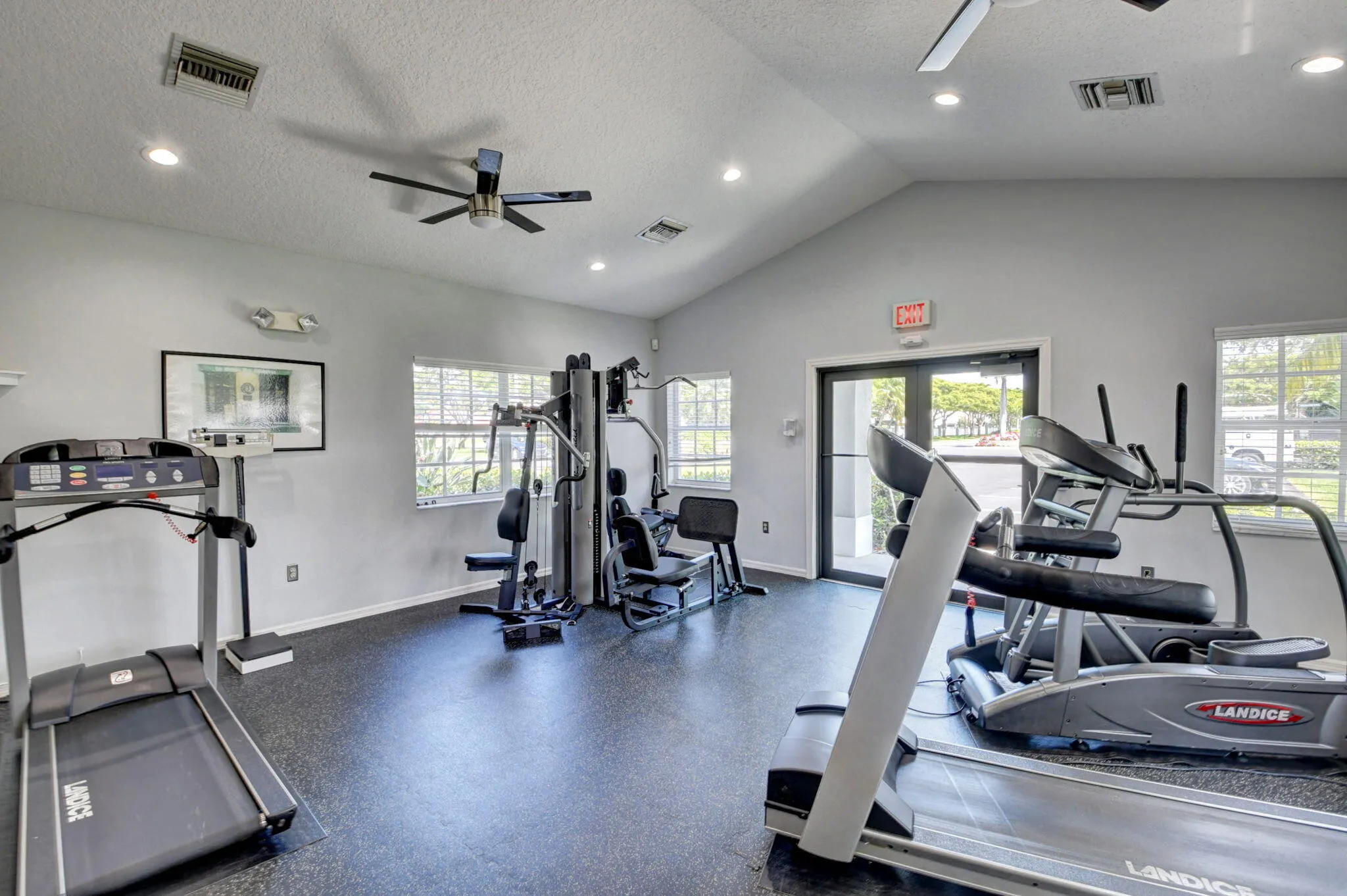 Community exercise room