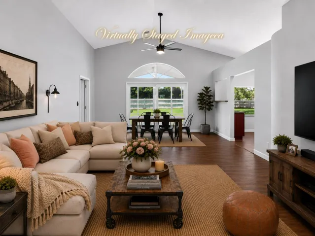 Virtual Staging - Dining Room View from