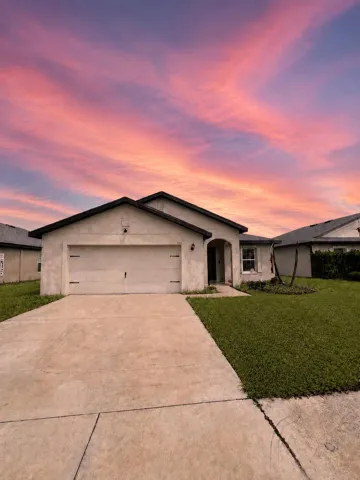Front of house (Digitally Altered sky)