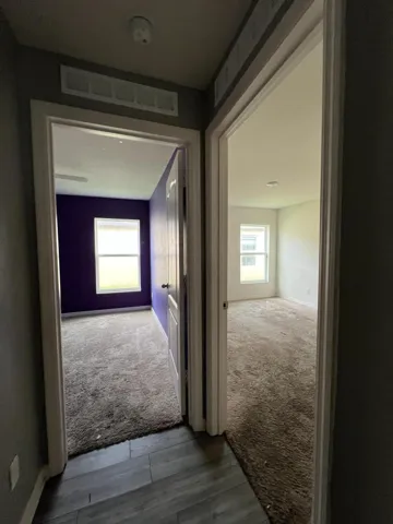 Hallway to bedrooms