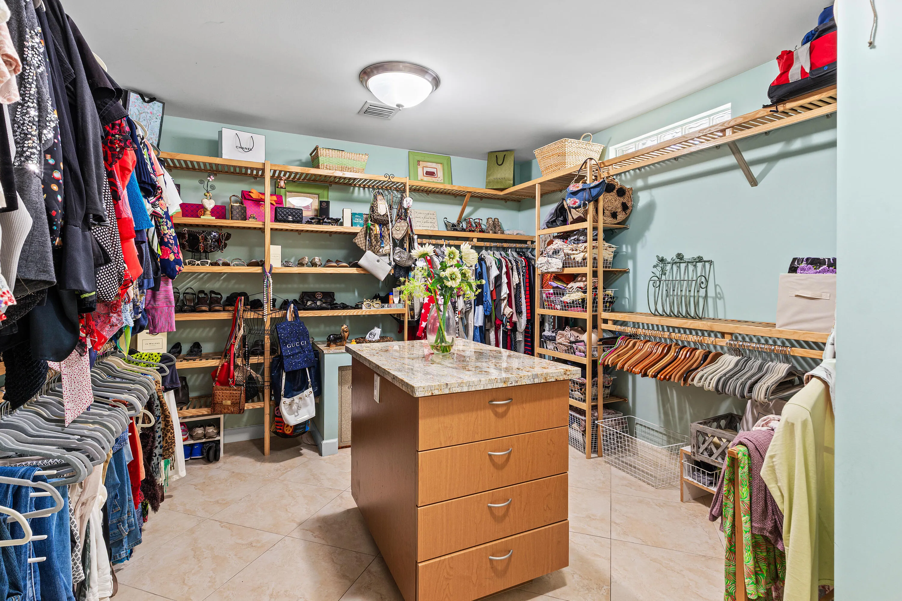 Xtra large primary closet