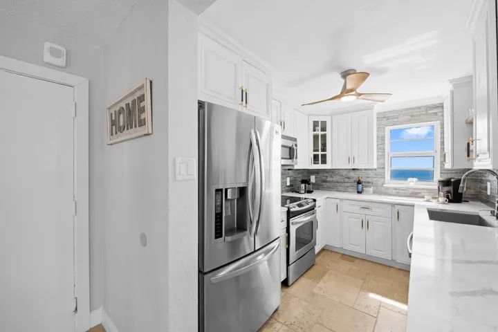 Open Kitchen concept to living and dinning area.