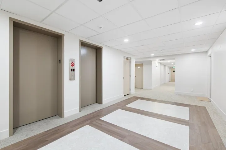Elevator. Redone common areas.