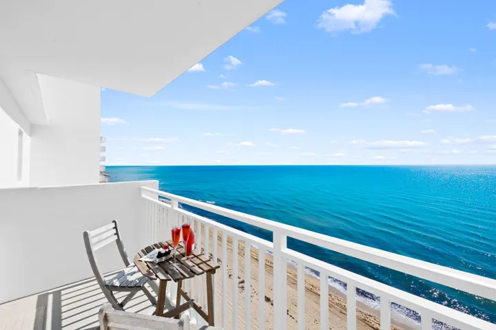 Direct East facing Balcony.
