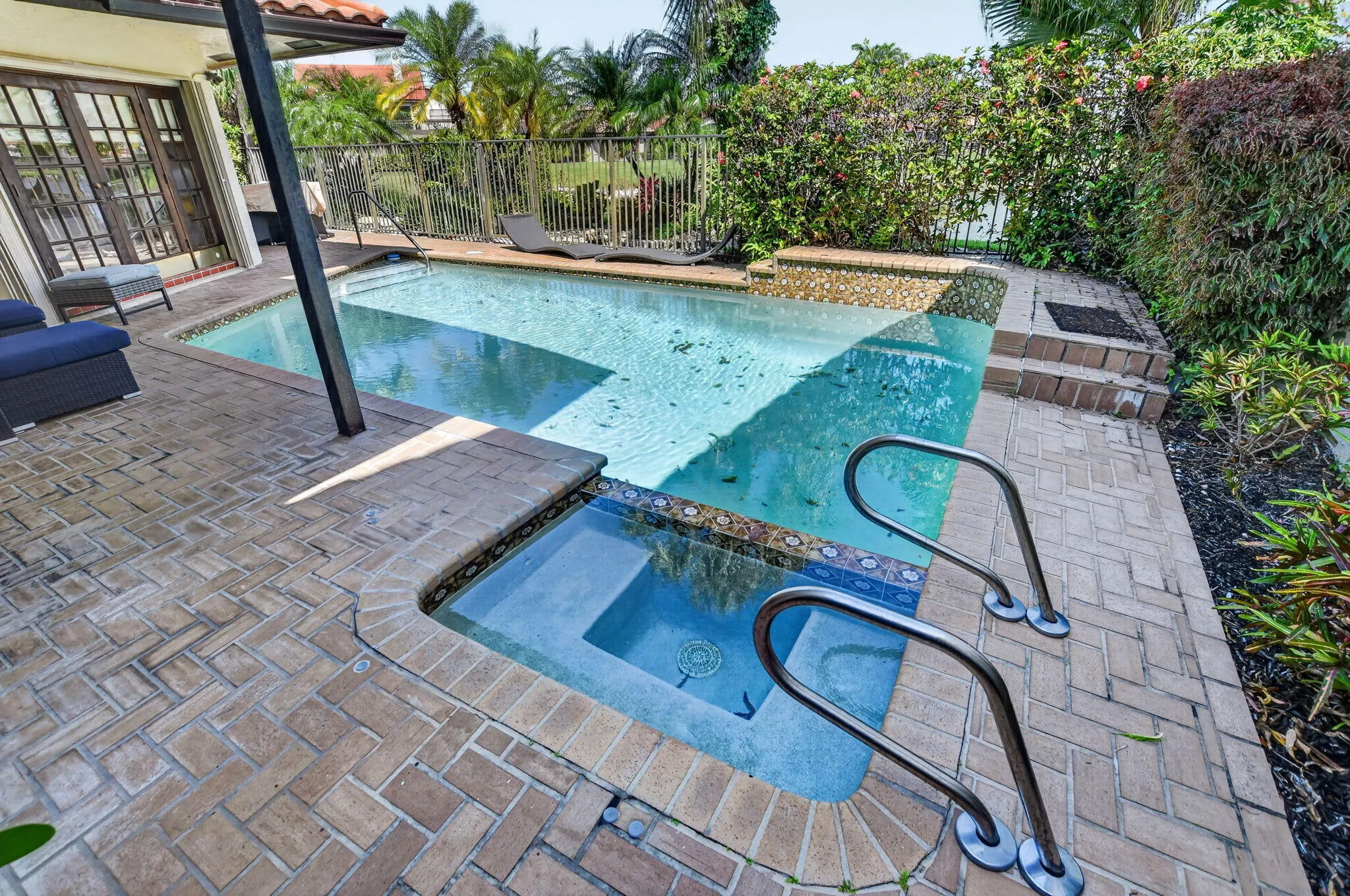 Pool area