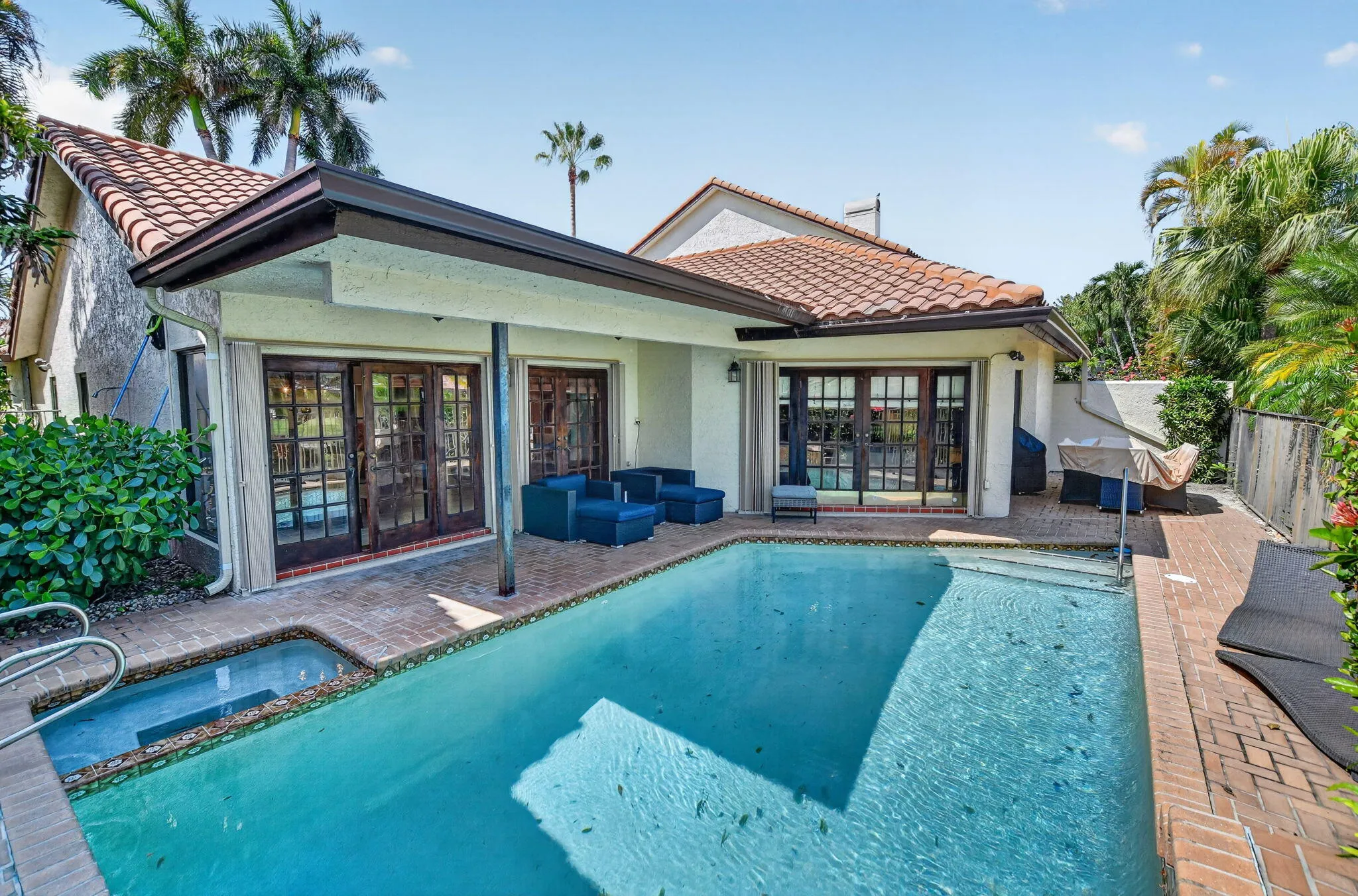 Pool area