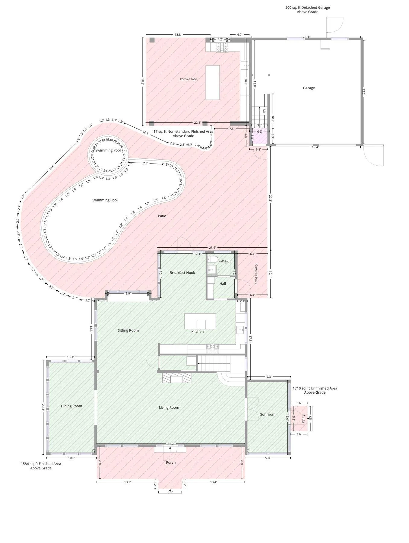 Plan with Pool