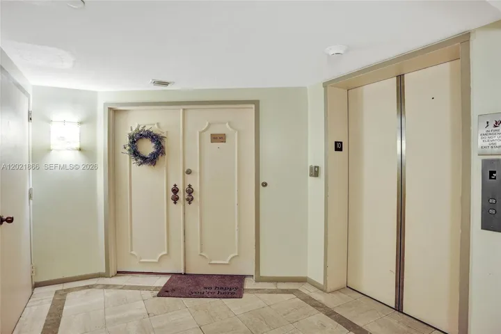 ONLY 2 OWNERS SHARE THE FOYER