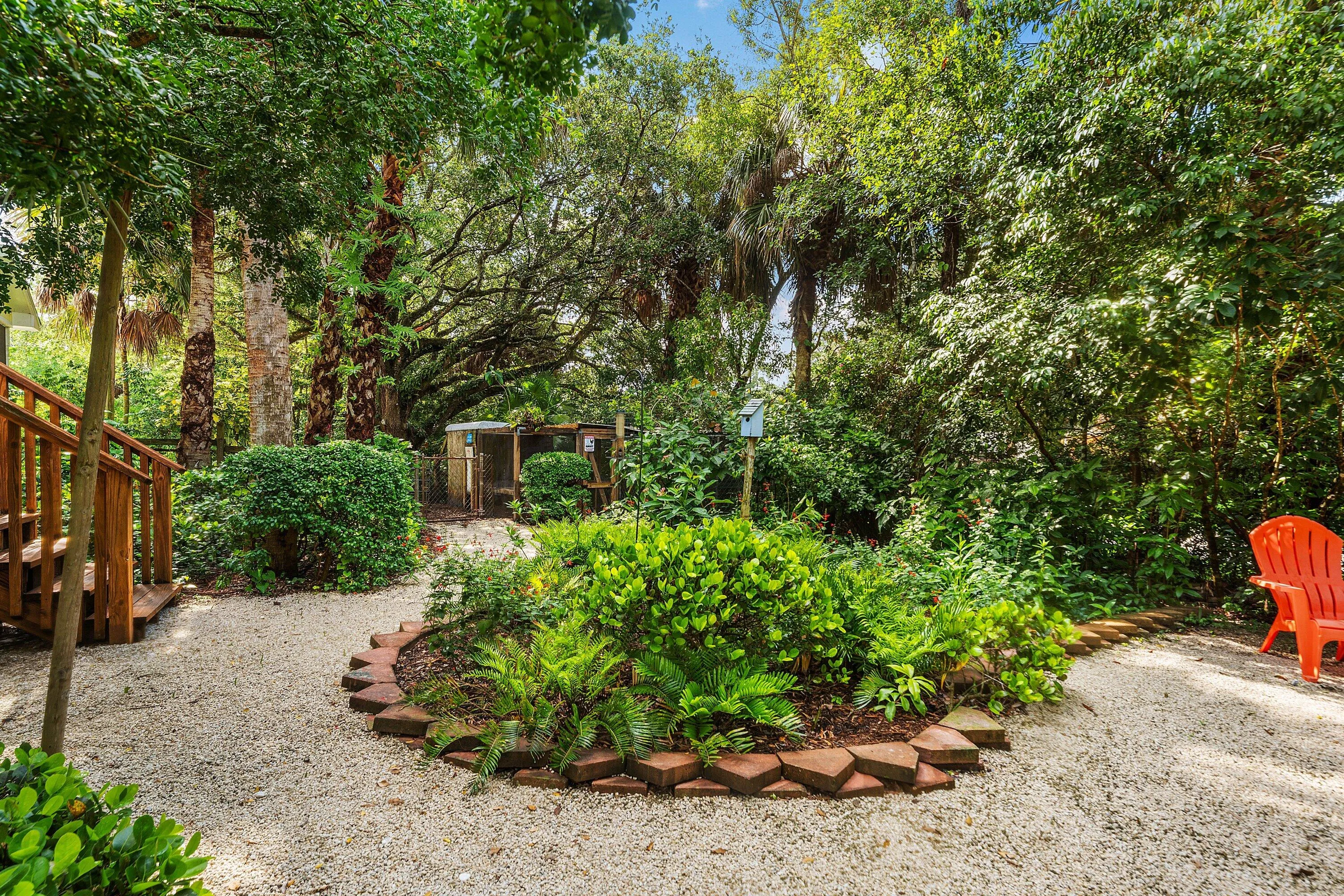 Beautiful native landscaping