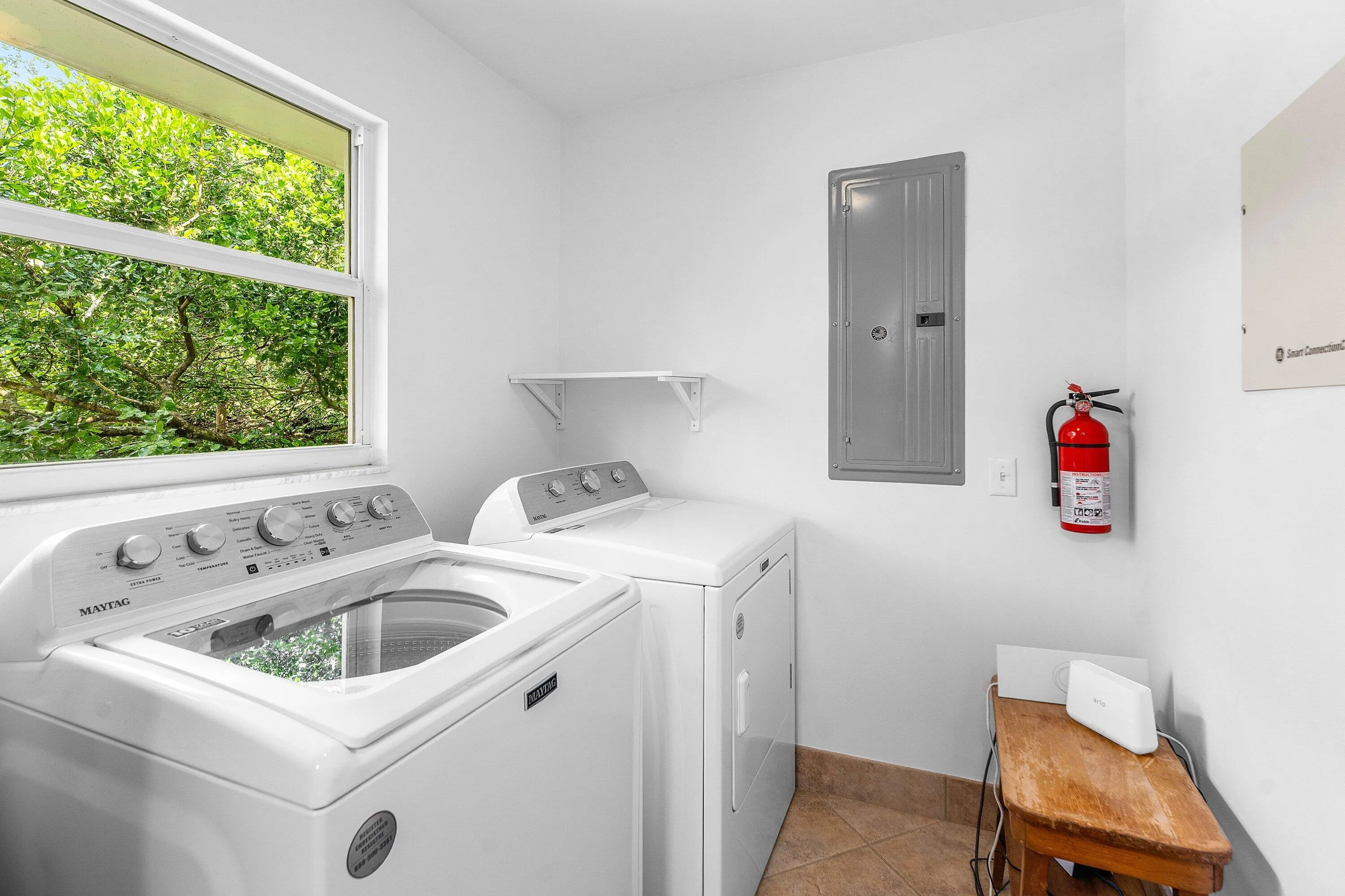 new Maytag W/D