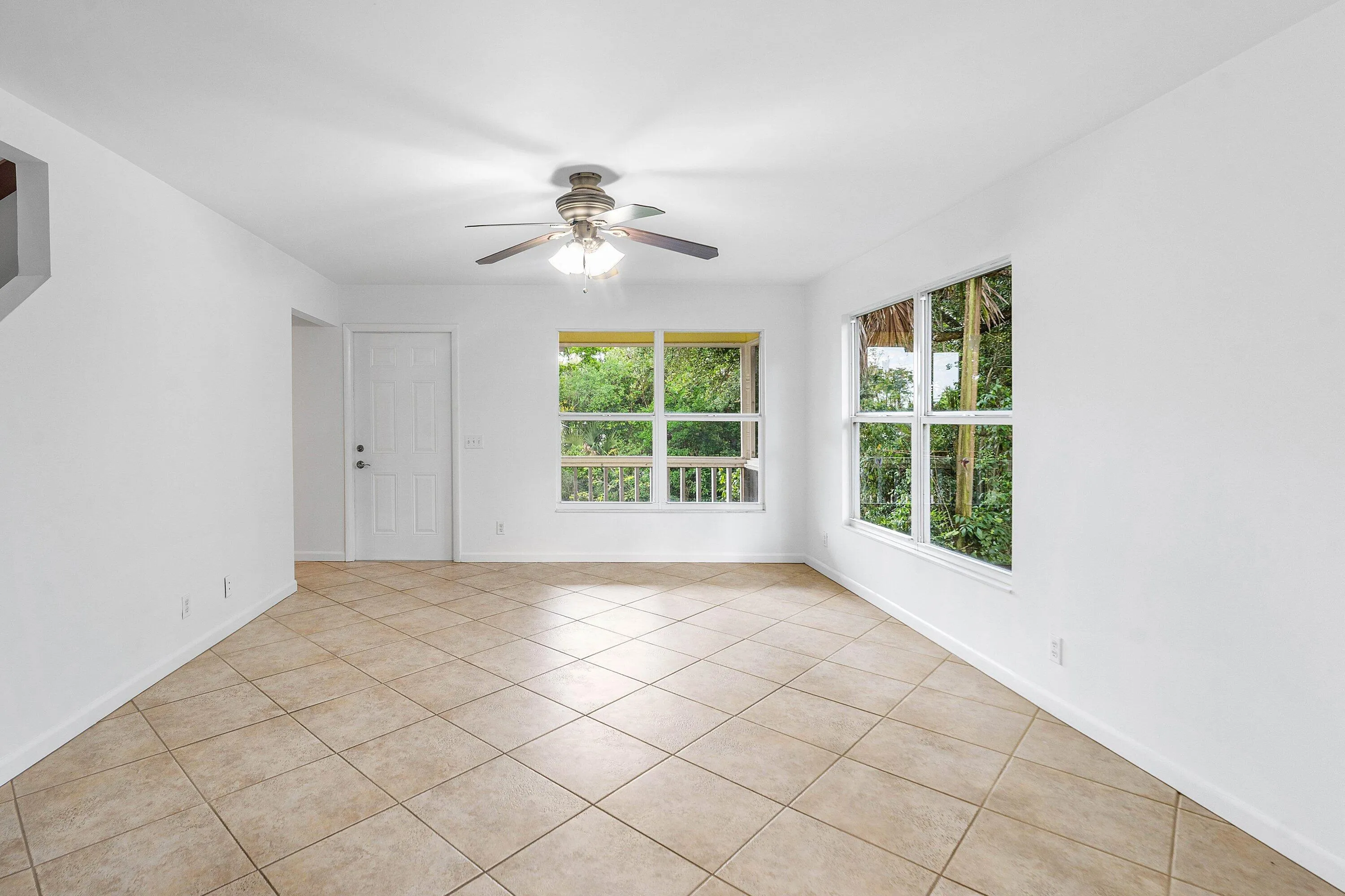 Living room/front door