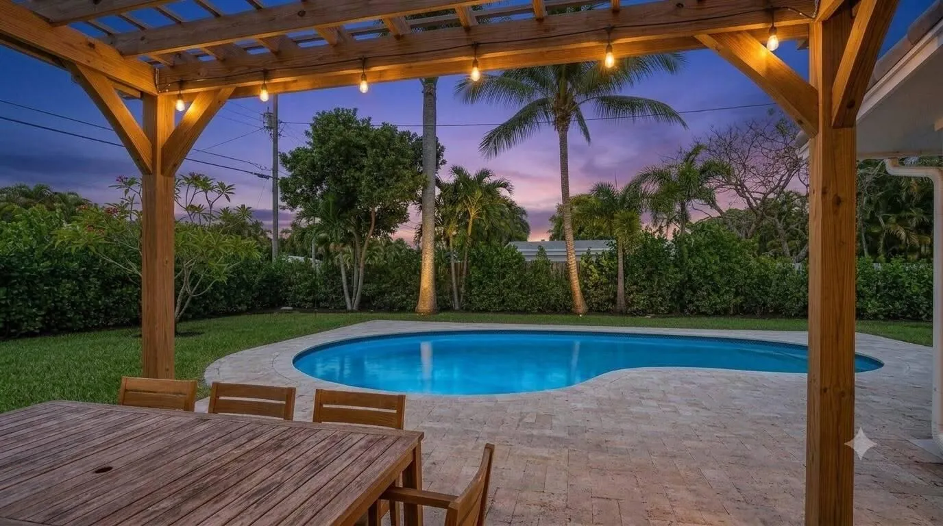 Rendered Backyard Potential