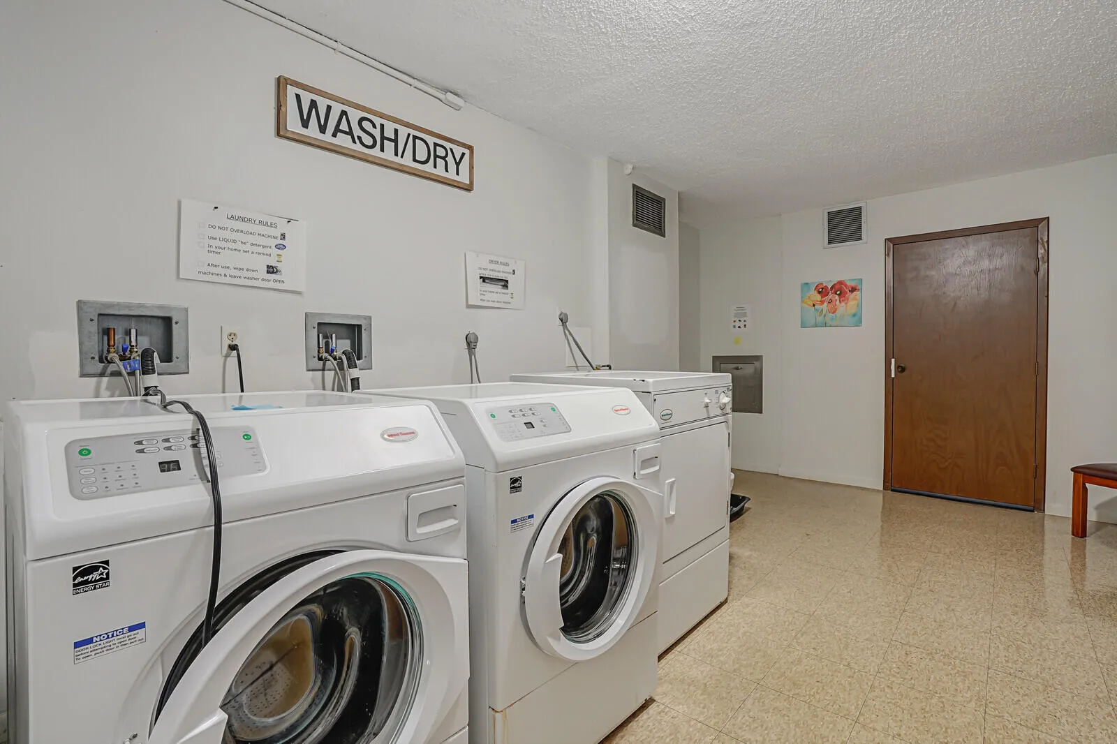 Laundry on the floor