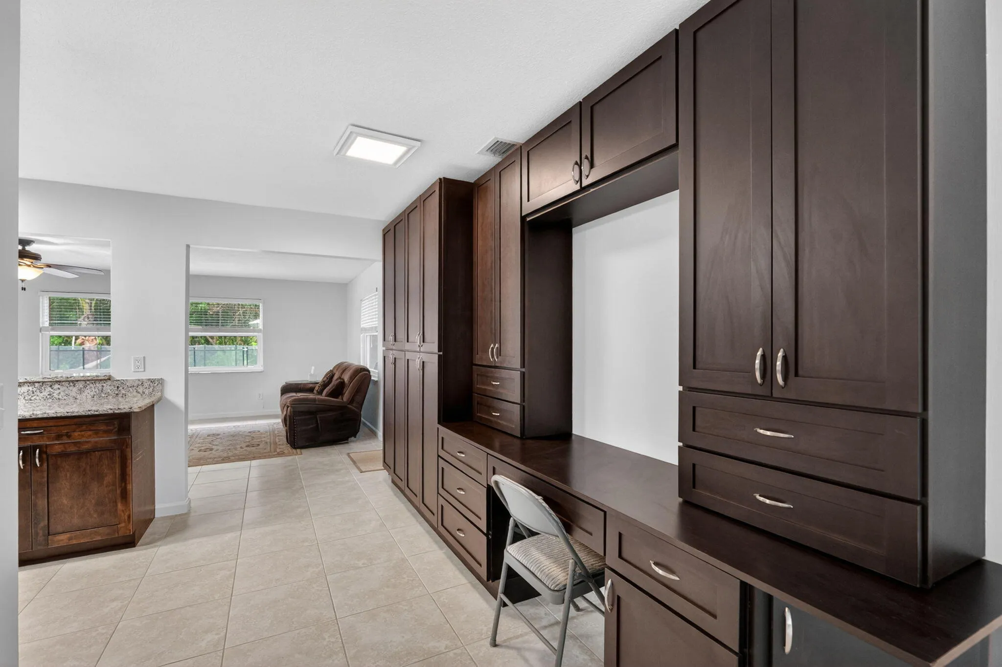 Custom built in kitchen