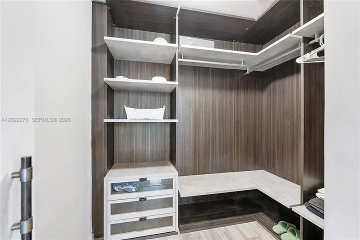 Master Bedroom walk-in closet