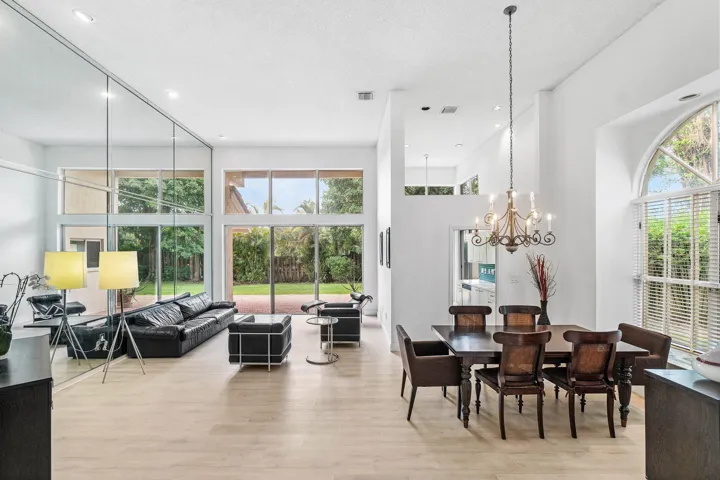 Bright open concept