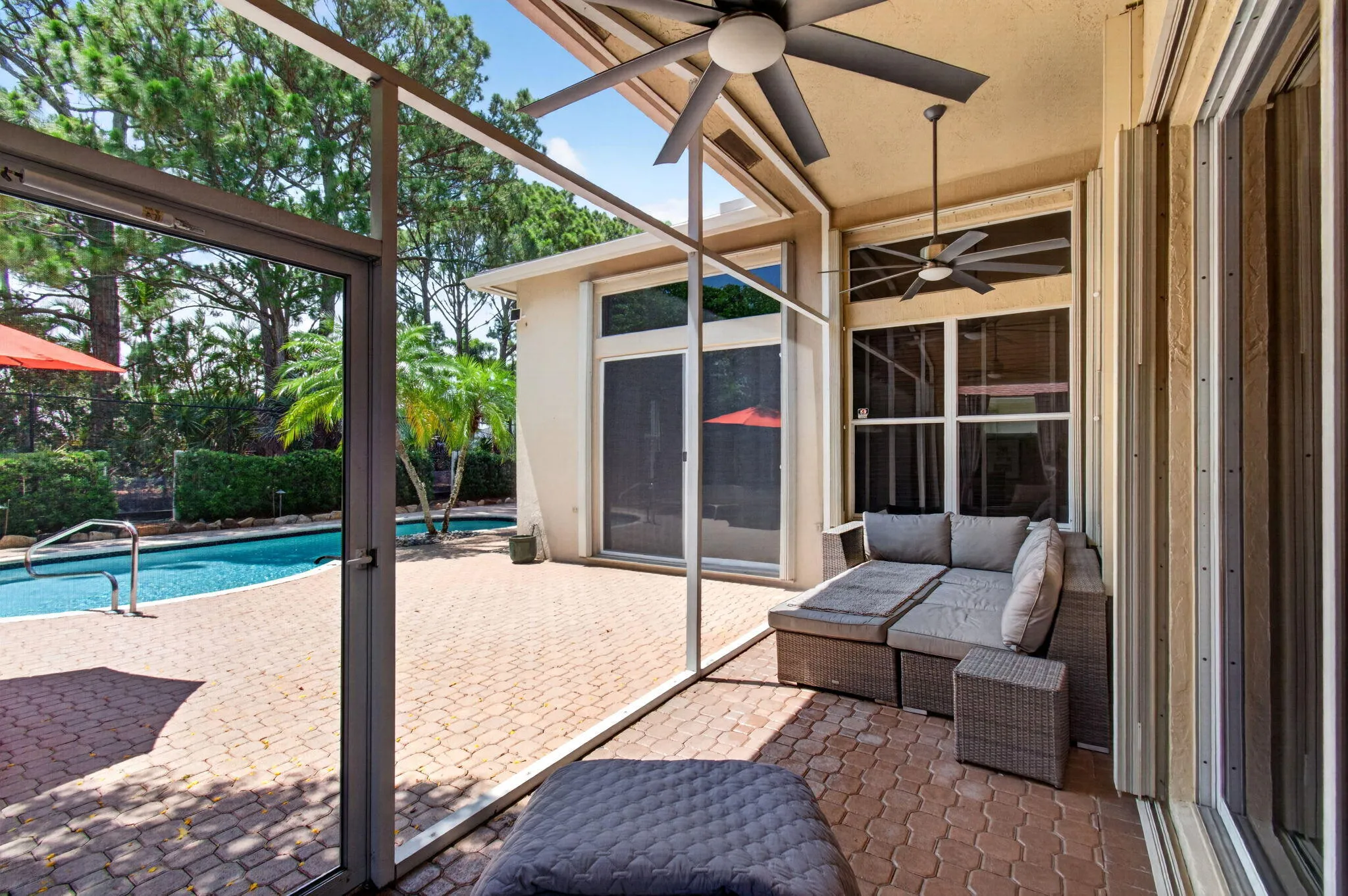 Screened porch