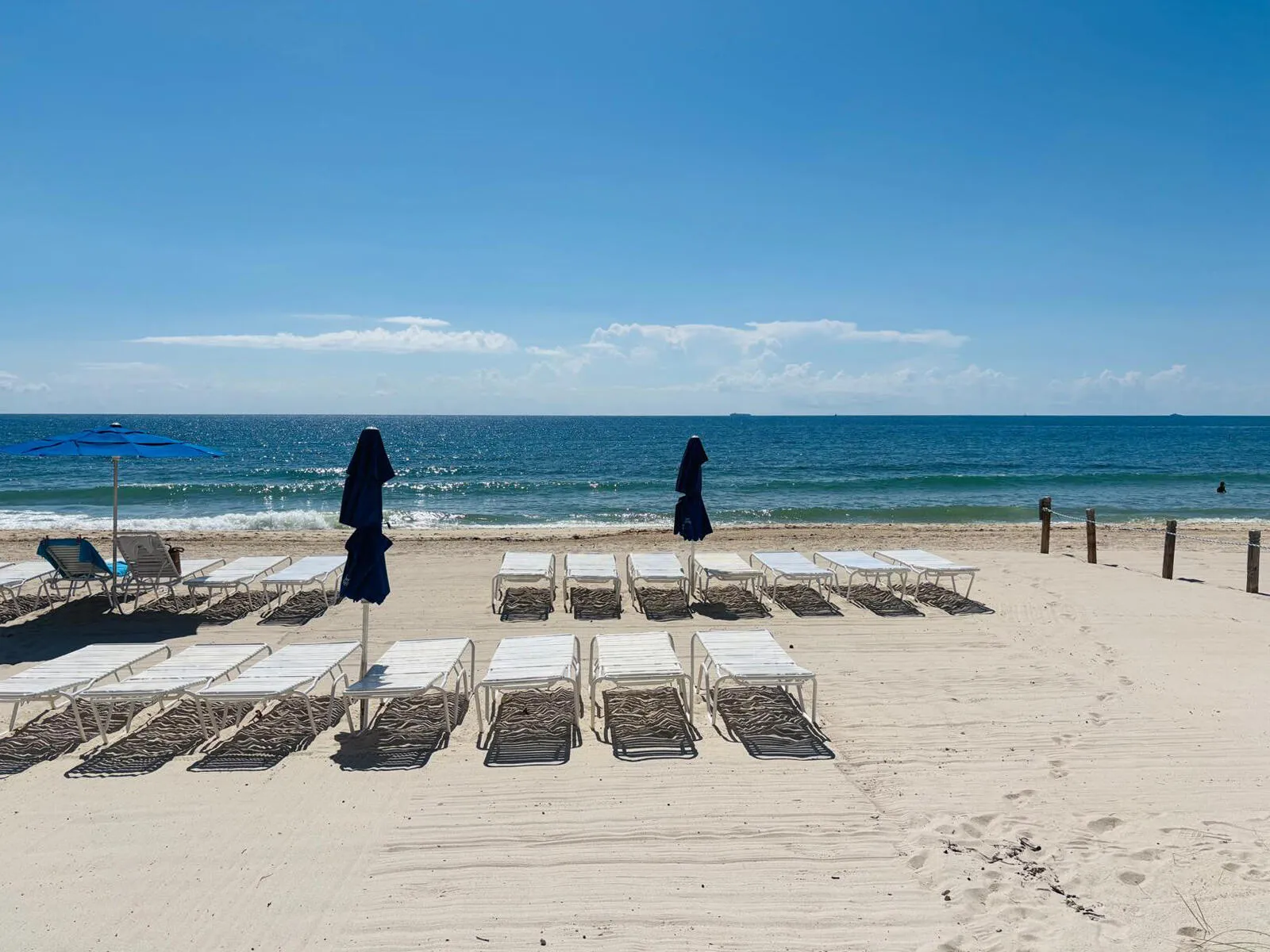 Atlantic Ocean, with over 400 feet of wide private beach