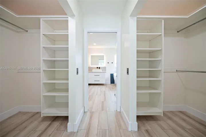 Dual closets