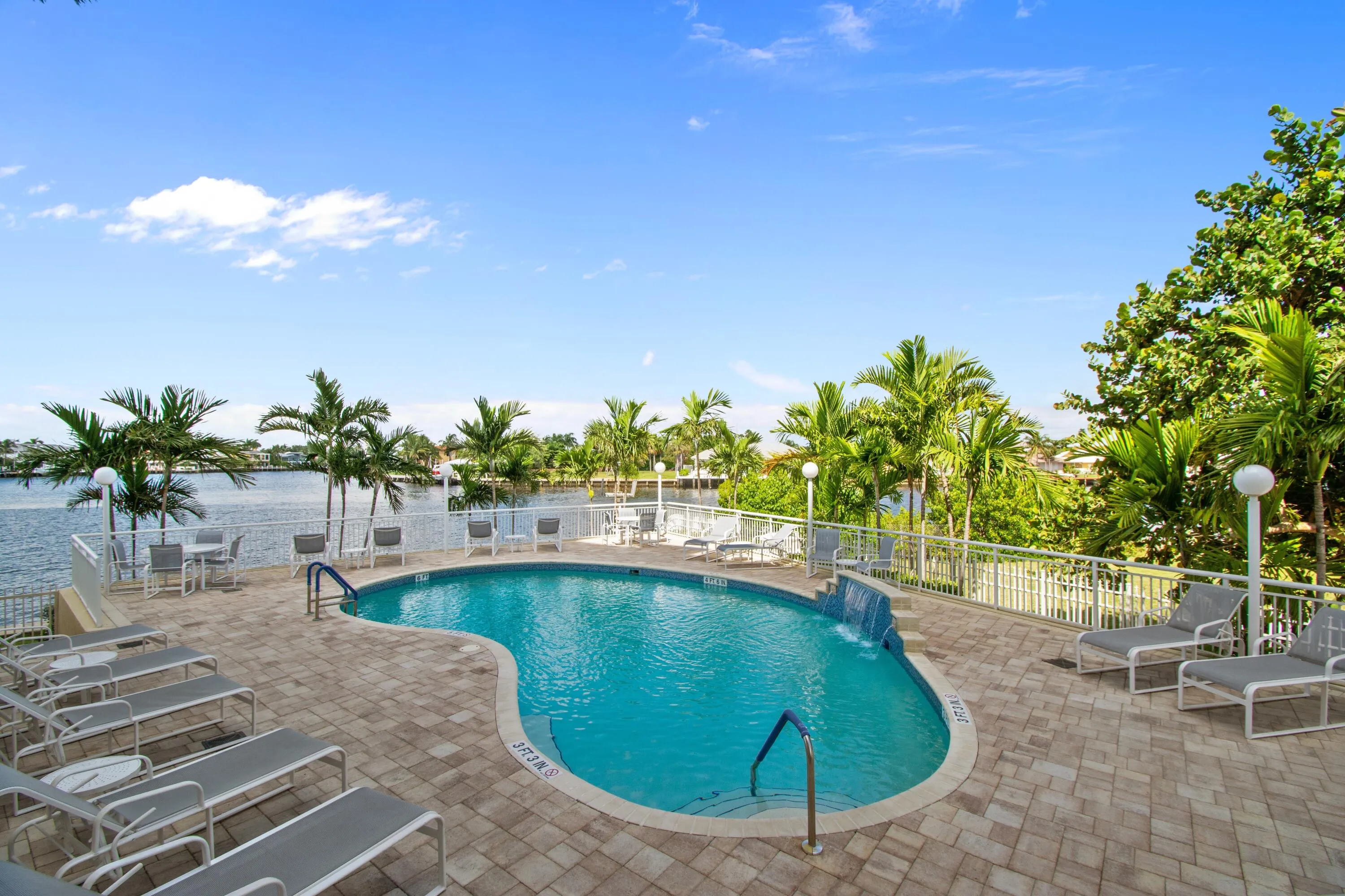 Lovely pool area