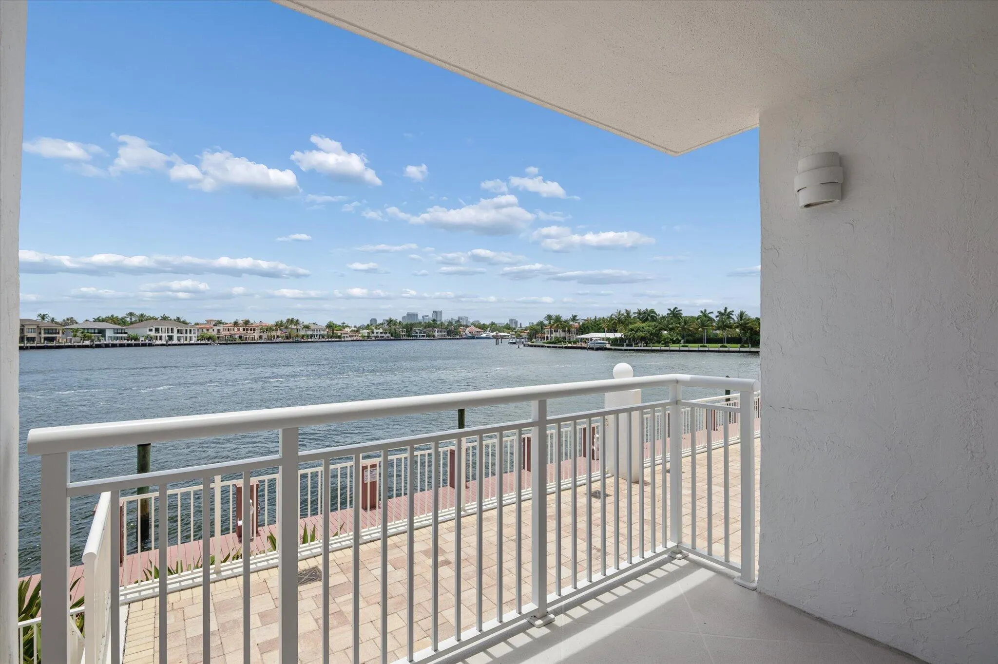Balcony with Intracoastal views