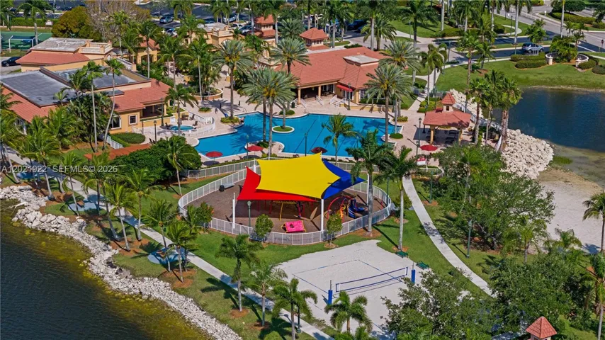 AERIAL VIEW OF SOCIAL AREAS